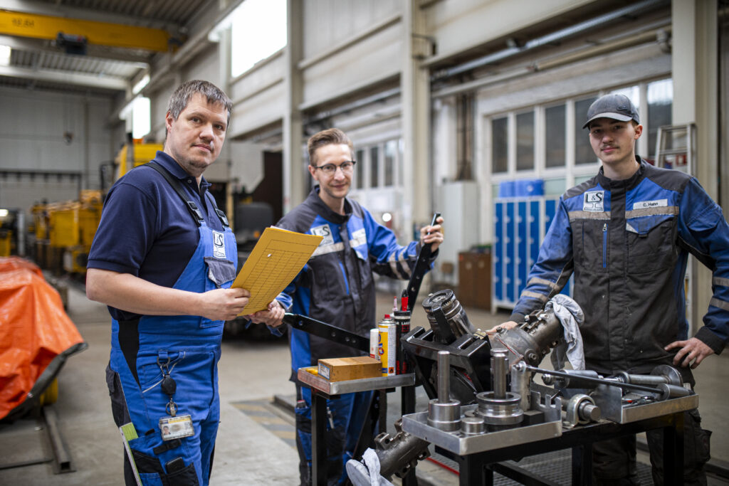 Fertigung in der L&S-Manufaktur